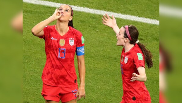 FIFA Women's World Cup 2019: Alex Morgan's 'tea-sipping' celebration against England causes a stir