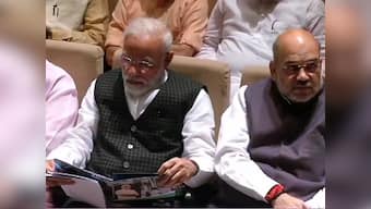 Narendra Modi chairs BJP parliamentary party meet ahead of Parliament session, asks MPs to focus on constituencies, animal welfare
