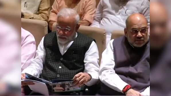Narendra Modi chairs BJP parliamentary party meet ahead of Parliament session, asks MPs to focus on constituencies, animal welfare