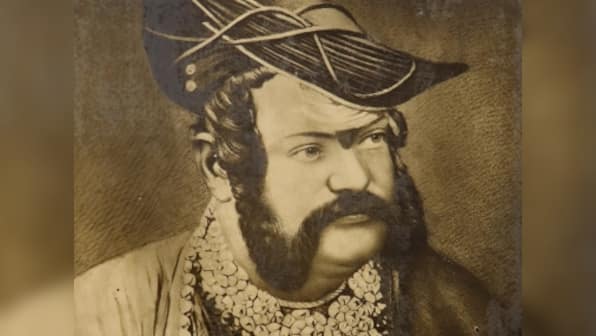 A vintage collection of photographs of Indian maharajahs showcases the culture, customs of royalty of yore