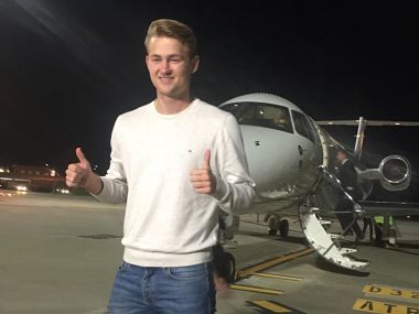 Serie A: Netherlands defender Matthijs de Ligt arrives in Turin to complete transfer to Juventus Serie A: Netherlands defender Matthijs de Ligt arrives in Turin to complete transfer to Juventus
