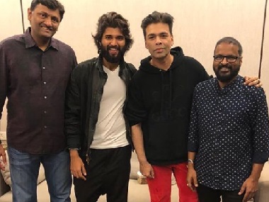 Karan Johar announces Hindi remake of Vijay Deverakonda, Rashmika Mandanna's Dear Comrade Karan Johar announces Hindi remake of Vijay Deverakonda, Rashmika Mandanna's Dear Comrade