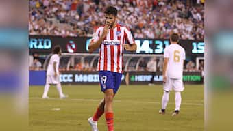 Diego Costa scores four goals as Atletico Madrid thrash Real Madrid 7-3 in friendly