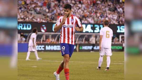 Diego Costa scores four goals as Atletico Madrid thrash Real Madrid 7-3 in friendly