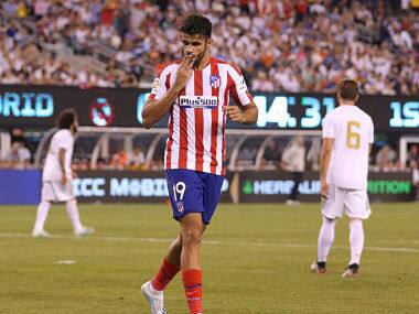 Diego Costa scores four goals as Atletico Madrid thrash Real Madrid 7-3 in friendly