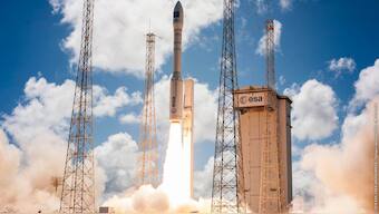 European Vega rocket carrying UAE satellite hit with first ever launch failure
