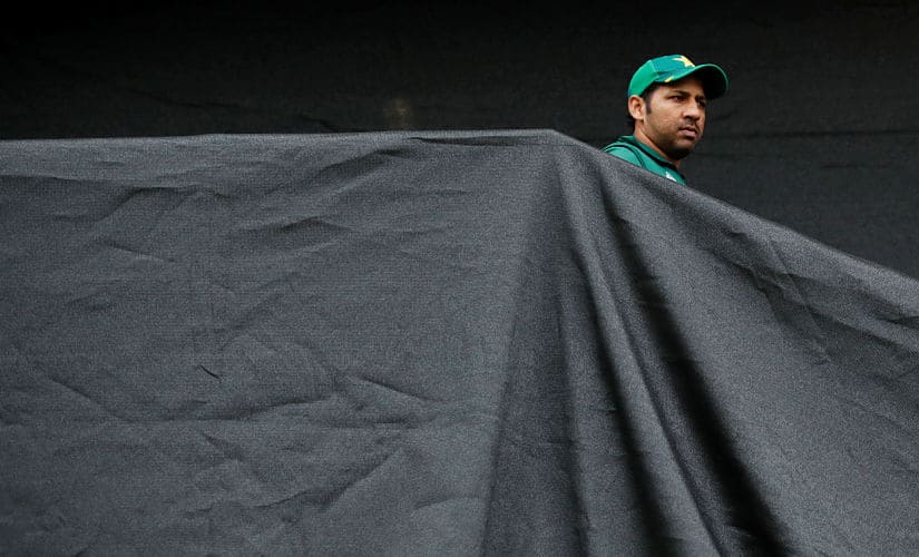 Cricket - ICC Cricket World Cup - New Zealand v Pakistan - Edgbaston, Birmingham, Britian - June 26, 2019 Pakistan’s Sarfaraz Ahmed before the match Action Images via Reuters/Andrew Boyers - RC1A2B4651F0