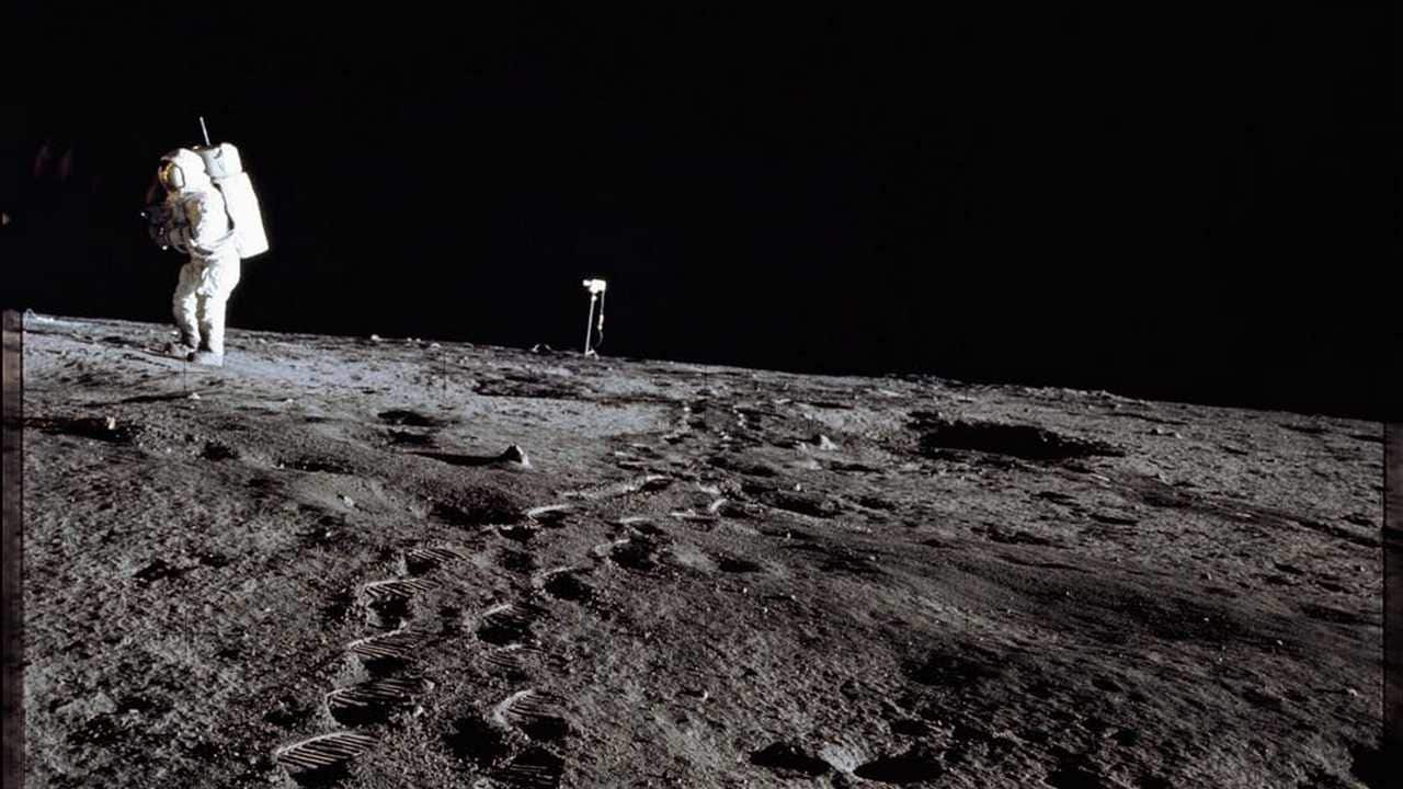 Astronaut Alan Bean was part of the Apollo 12 lunar landing mission. Credit: NASA