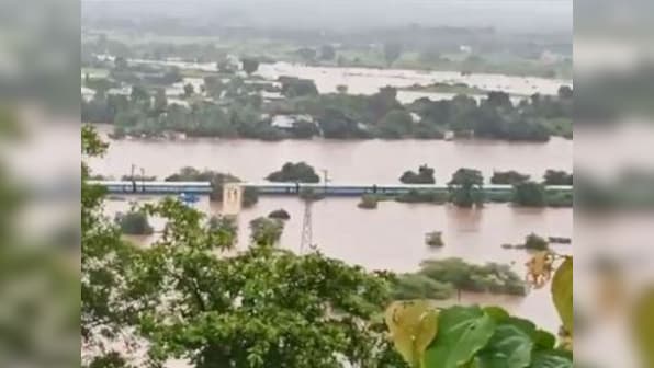Mumbai Rains: All on board Mumbai-Kolhapur Mahalaxmi Express rescued safely; Badlapur still underwater even as city gets respite from torrential rain