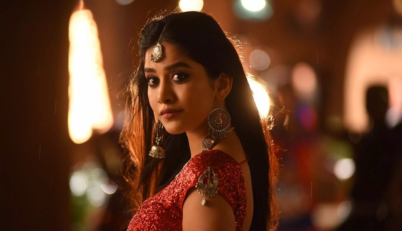 Nabha Natesh in ISmart Shankar. Image via Twitter