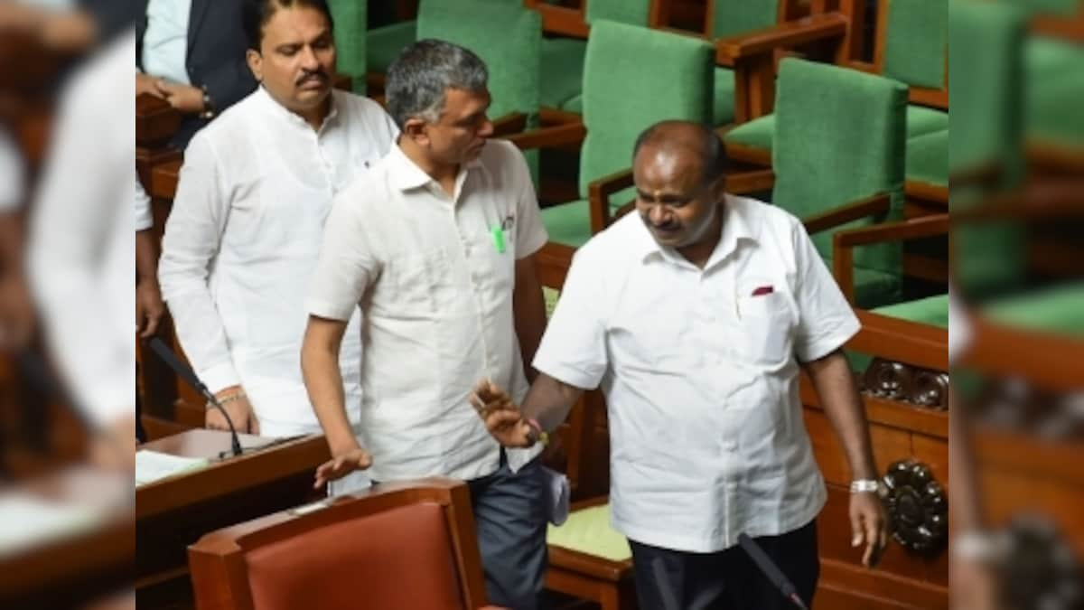 No Karnataka floor test till Monday: Speaker adjourns House on Day 2 of debate; HDK, Congress move SC over 17 July order