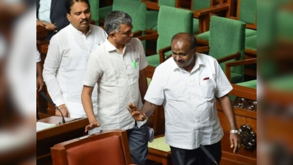Congress accuses BJP of 'heinous horse-trading' after Karnataka government loses trust vote in Assembly