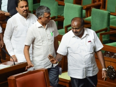 No Karnataka floor test till Monday: Speaker adjourns House on Day 2 of debate; HDK, Congress move SC over 17 July order No Karnataka floor test till Monday: Speaker adjourns House on Day 2 of debate; HDK, Congress move SC over 17 July order