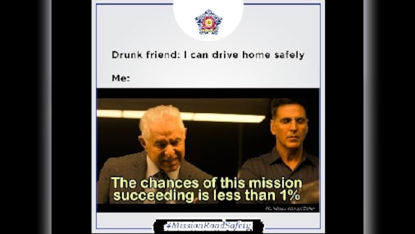 Mission Mangal: Mumbai Police cites Akshay Kumar's film to promote road safety awareness