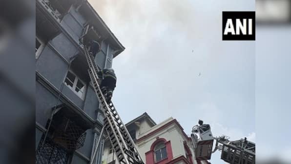 One dead, one injured in fire at residential building in Mumbai's Colaba; fourteen rescued from level-2 blaze