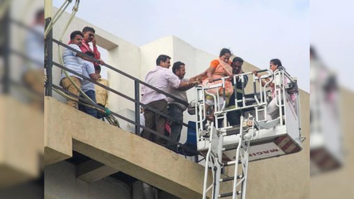 Mumbai fire: Blaze breaks out at MTNL building in Bandra; all stranded people rescued, fireman injured