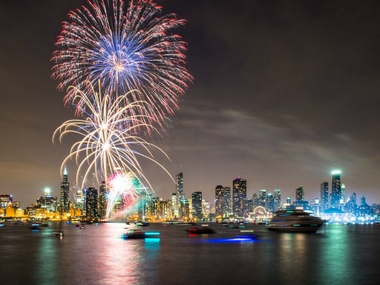Three stabbed, 14 trampled in annual fireworks display at Chicago's Navy Pier, police hunt for two male suspects Three stabbed, 14 trampled in annual fireworks display at Chicago's Navy Pier, police hunt for two male suspects