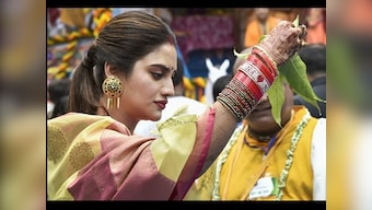'Nusrat Jahan defaming Islam': Muslim cleric from Darul Uloom Deoband slams TMC MP for attending Durga Puja celebrations