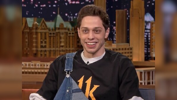 SNL star Pete Davidson films for Judd Apatow's untitled project in New York City