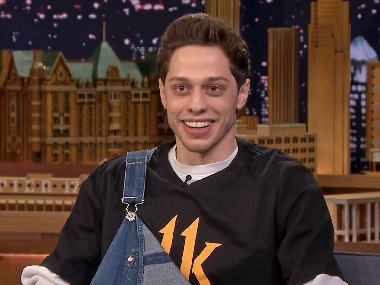 SNL star Pete Davidson films for Judd Apatow's untitled project in New York City SNL star Pete Davidson films for Judd Apatow's untitled project in New York City