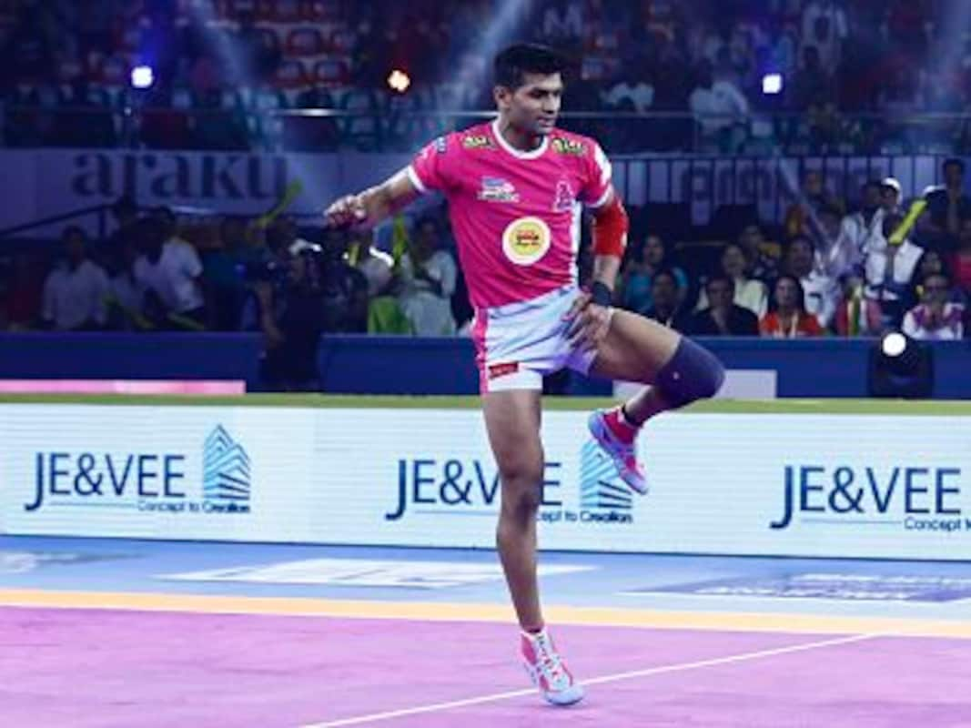 Pro Kabaddi 2019 Deepak Hooda Shines As Jaipur Pink Panthers Produce All Round Effort To Beat U Mumba Sports News Firstpost