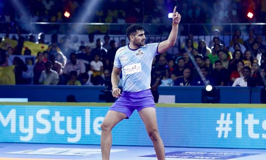 Pro Kabaddi 2019 Manjeet Chhillar, Rahul Chaudhari star as Tamil