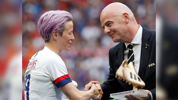 FIFA Women's World Cup 2019: Megan Rapinoe calls for action as equal pay chants greet US World Cup triumph