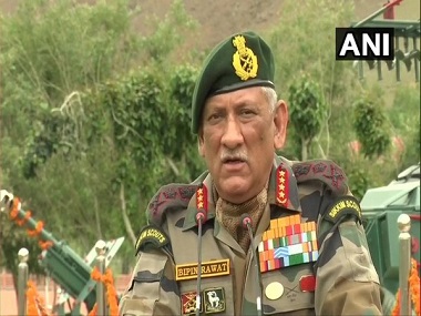 Kargil Vijay Diwas 2019: Bipin Rawat issues warning to Pakistan, says it will get a 'bloodier nose' if it chooses to go to war with India again Kargil Vijay Diwas 2019: Bipin Rawat issues warning to Pakistan, says it will get a 'bloodier nose' if it chooses to go to war with India again
