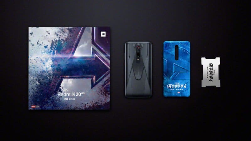 Redmi K20 Pro Avengers Edition box content. Image: Weibo