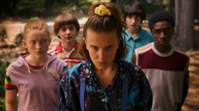 A still from Stranger Things 3. Image from Twitter
