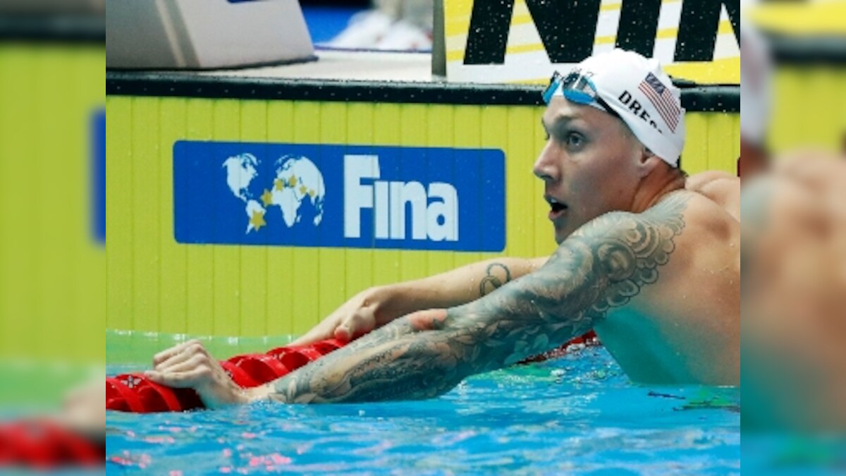 FINA World Championships 2019: USA's Caeleb Dressel clock's year's fastest time in 100 metres freestyle