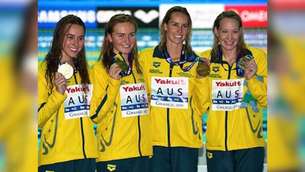 FINA World Championships 2019: Australia clinch gold in women’s 4x200 freestyle relay, set world record
