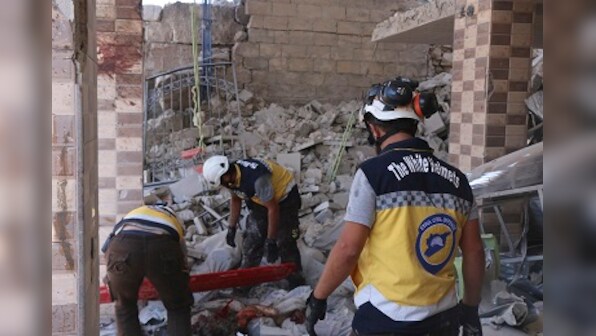 Russian airstrikes on market in northwestern Syria kill 23, says Britain-based observatory; Moscow denies responsibility