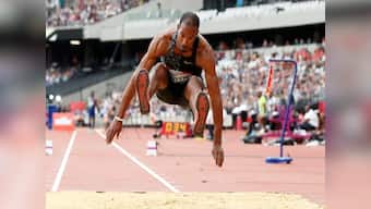 American triple-jumper Christian Taylor aims to play safe, won't go for medal at US championships and world trials in Iowa