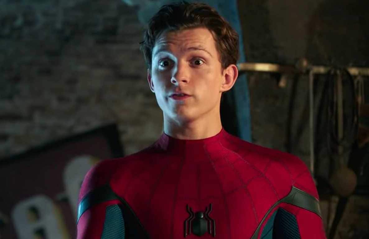 Tom Holland Spider Man Pose