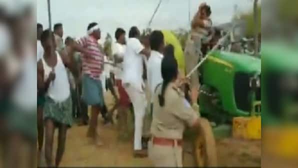 Protest in Telangana against aforestation drive; 70 villagers object to planting of saplings by forest department