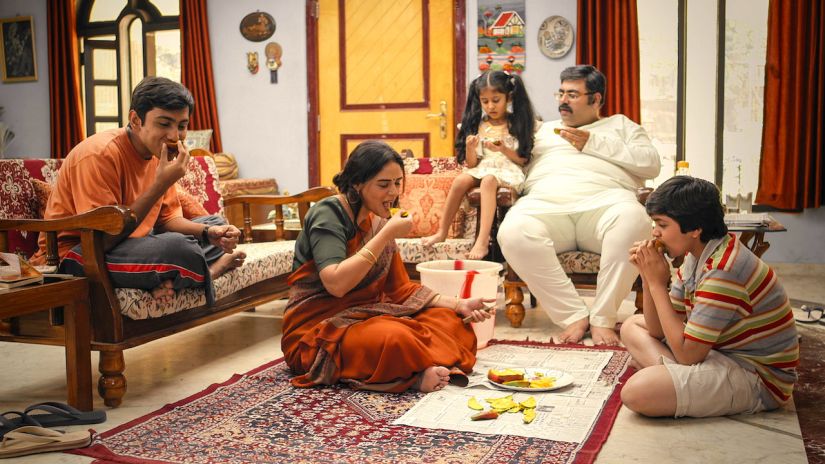   A photo of the Yeh Meri family. Netflix 