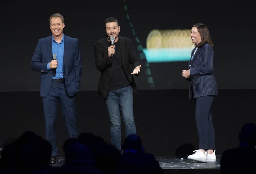 Alan Tudyk, Diego Luna and Kathleen Kennedy announce Rogue On prequel series | The Walt Disney Company/Image Group LA