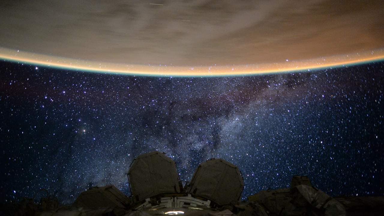 Astronaut Scott Kelly posted this photo of the Perseid meteor shower from the International Space Station on Instagram. Image credit: Instagram/NASA/Scott Kelly Astronaut Scott Kelly posted this photo of the Perseid meteor shower from the International Space Station on Instagram. Image credit: Instagram/NASA/Scott Kelly