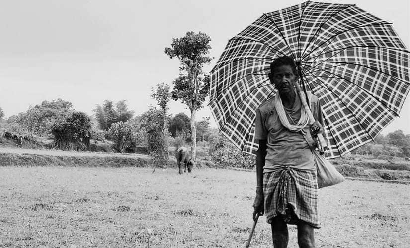 A cattle grazer from Amma Pakna village in Khunti district. Miltee Horo