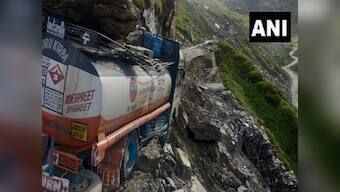 Landslides disrupt traffic on Manali-Leh highway; situation may worsen as IMD predicts heavy rains for Himachal Pradesh in coming days