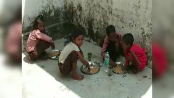 Video showing Dalit students eating meals separately at school in UP's Ballia goes viral; inquiry ordered into incident