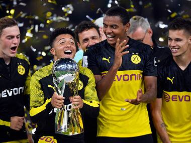 Jadon Sancho shines as Borussia Dortmund overcome Bayern Munich challenge to clinch German Super Cup title