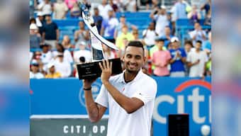 Citi Open 2019: Nick Kyrgios keeps composure and clinches title after beating Daniil Medvedev in straight sets