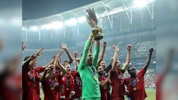 Goalkeeper Adrian turns hero for Liverpool as Jurgen Klopp's team overcomes Chelsea on penalties to clinch UEFA Super Cup