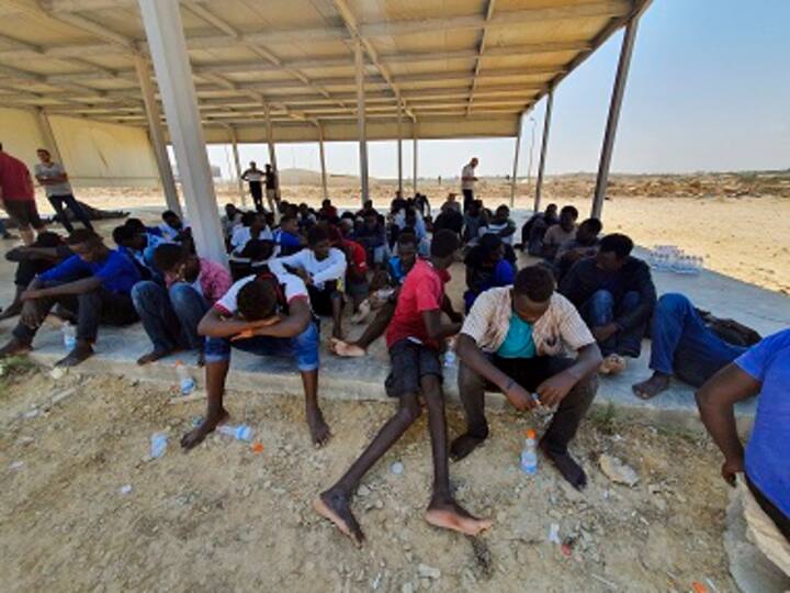 Europe-bound boat carrying migrants capsizes off Libya coast, 65 rescued; UN says 40 migrants presumed drowned