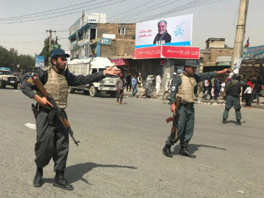 Car bomb attack near police station in Kabul leaves at least 95 wounded; Taliban claims responsibility for blast Car bomb attack near police station in Kabul leaves at least 95 wounded; Taliban claims responsibility for blast