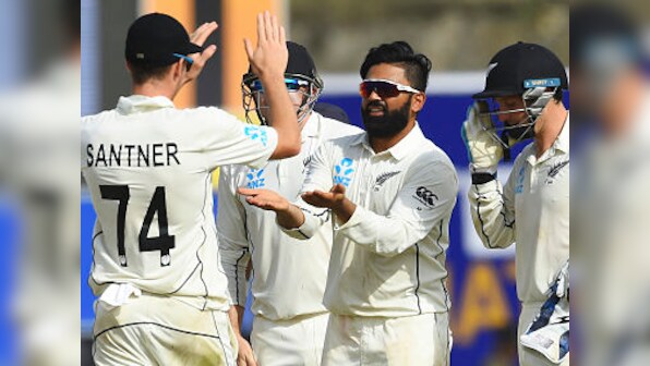 Sri Lanka vs New Zealand: Black Caps' spinner Ajaz Patel's impressive five-wicket haul restricts hosts to 227-7 on Day 2 of first Test