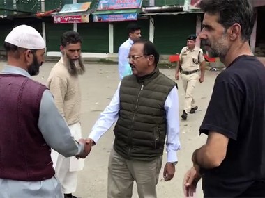 NSA Ajit Doval's visit to Kashmir's Shopian sends strong message to those who predicted doom, gloom if Article 370 was revoked NSA Ajit Doval's visit to Kashmir's Shopian sends strong message to those who predicted doom, gloom if Article 370 was revoked