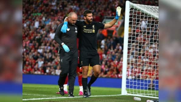 UEFA Super Cup: Liverpool's Alisson ruled out of Chelsea clash after suffering calf injury in Premier League opener